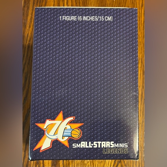 NBA smALL-STARS minis Philadelphia 76ers Allen Iverson Red Variant 6" Figure NEW - Picture 3 of 4